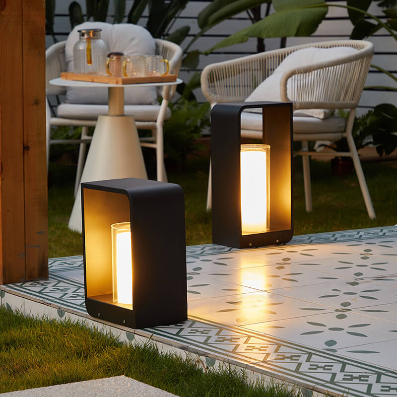 Modern Square Waterproof Solar LED Light