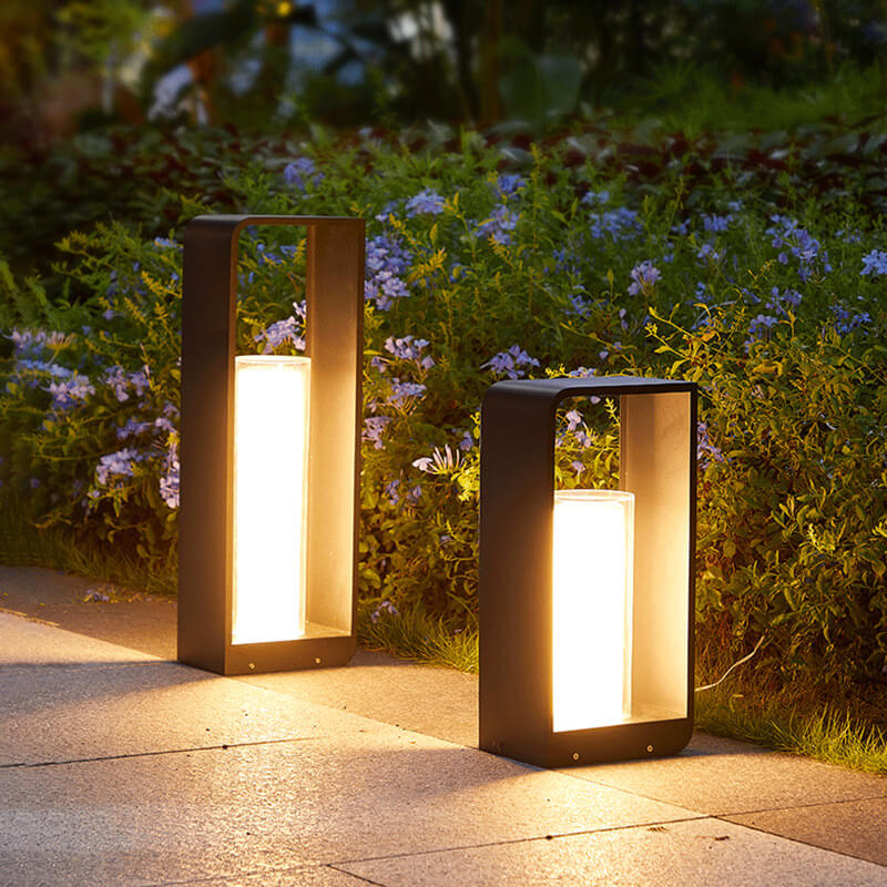 Modern Square Waterproof Solar LED Light