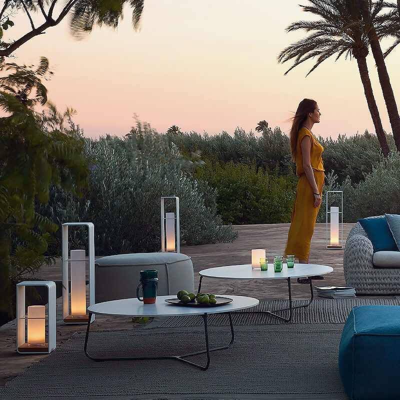 Modern Square Waterproof Solar LED Light