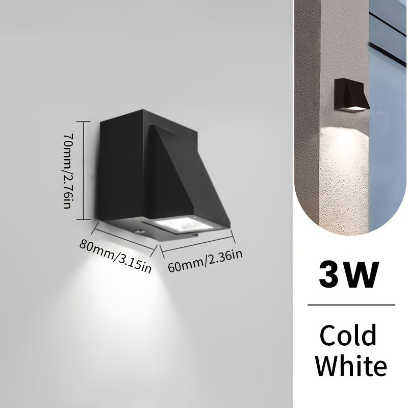 3W and 6W Waterproof LED Outdoor Wall Light