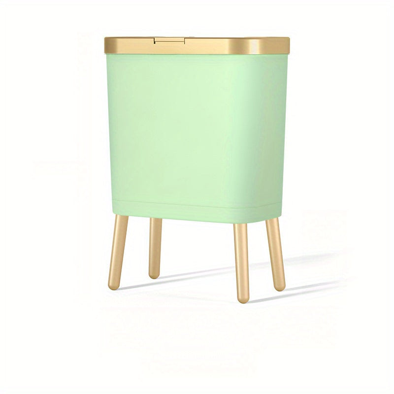 15L Odour-Sealing Trash Can with Elevated Legs