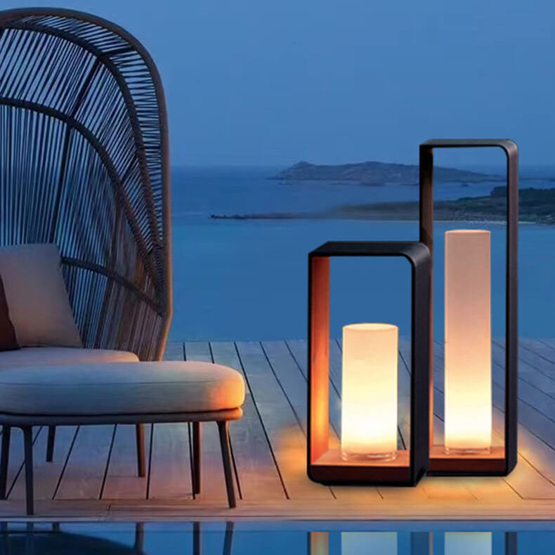 Modern Square Waterproof Solar LED Light
