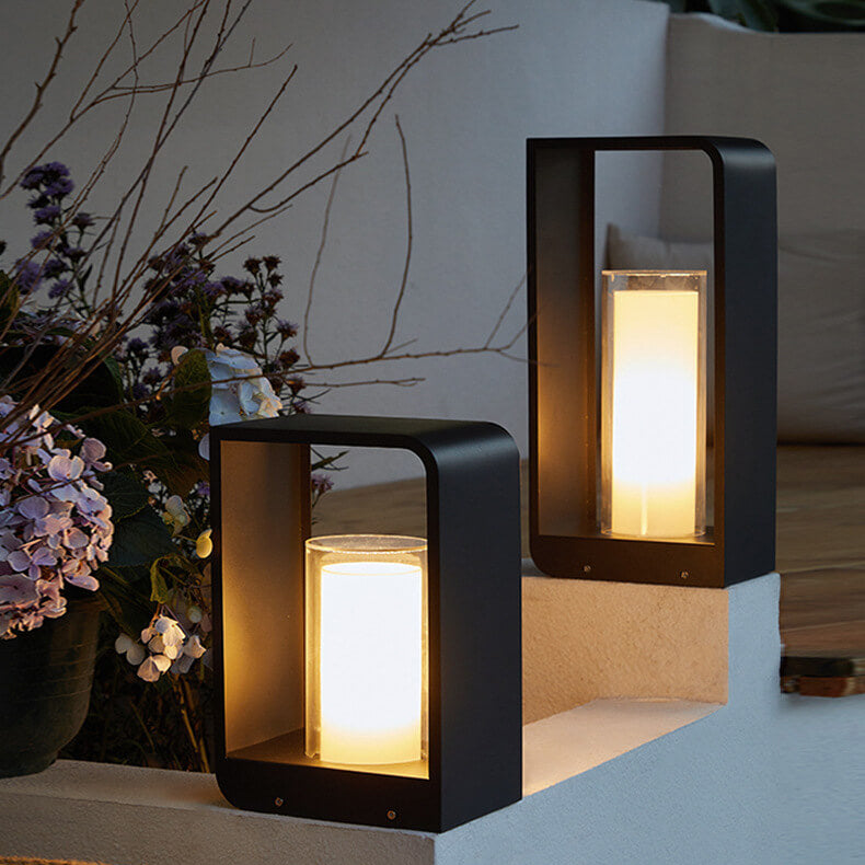 Modern Square Waterproof Solar LED Light