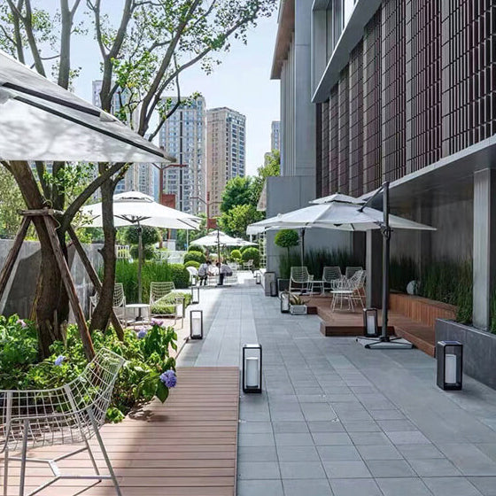 Modern Square Waterproof Solar LED Light