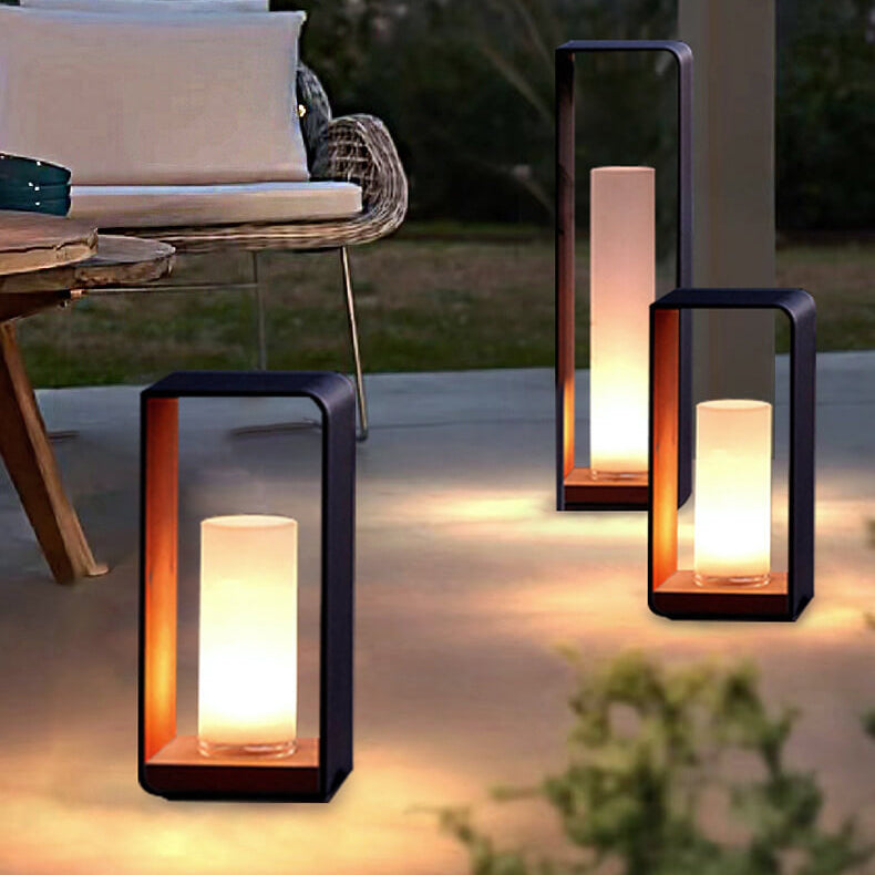 Modern Square Waterproof Solar LED Light