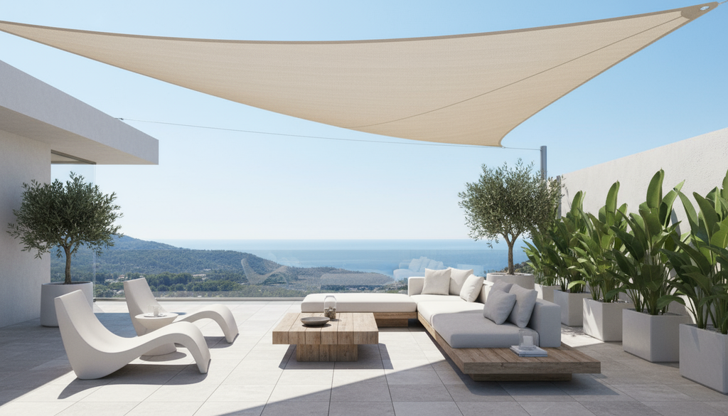 TriBlocker Waterproof Triangle Shade Sail
