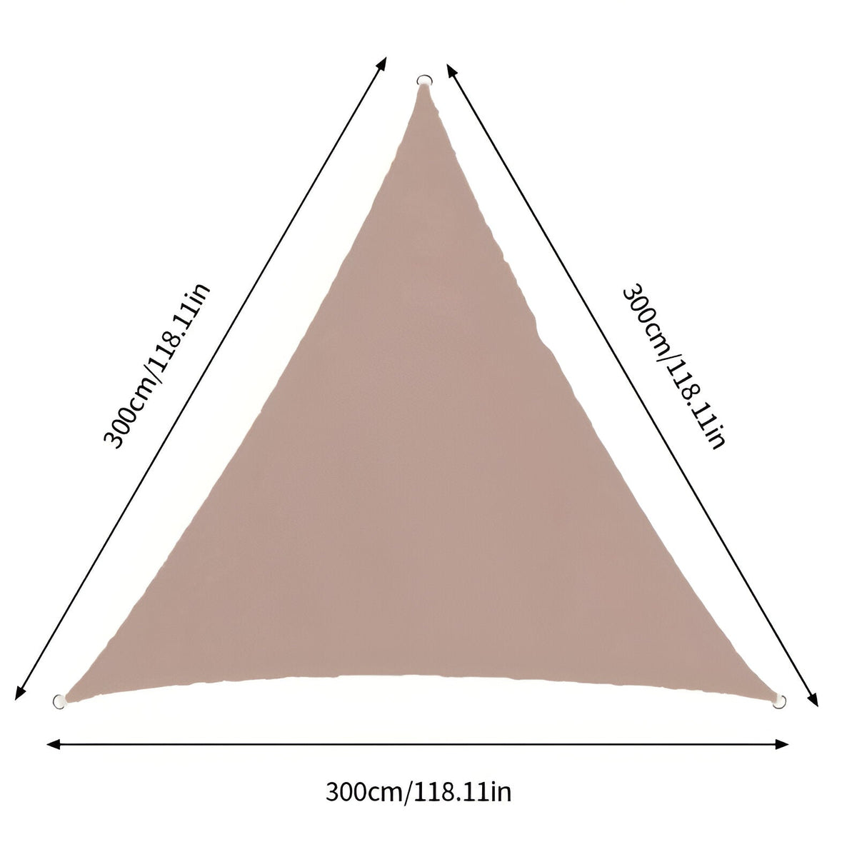 TriBlocker Waterproof Triangle Shade Sail