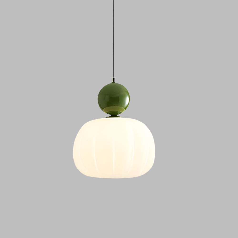 Yedra Organic Round Acrylic Pendant Lamp
