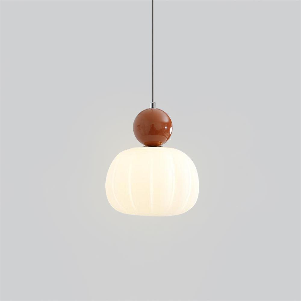 Yedra Organic Round Acrylic Pendant Lamp