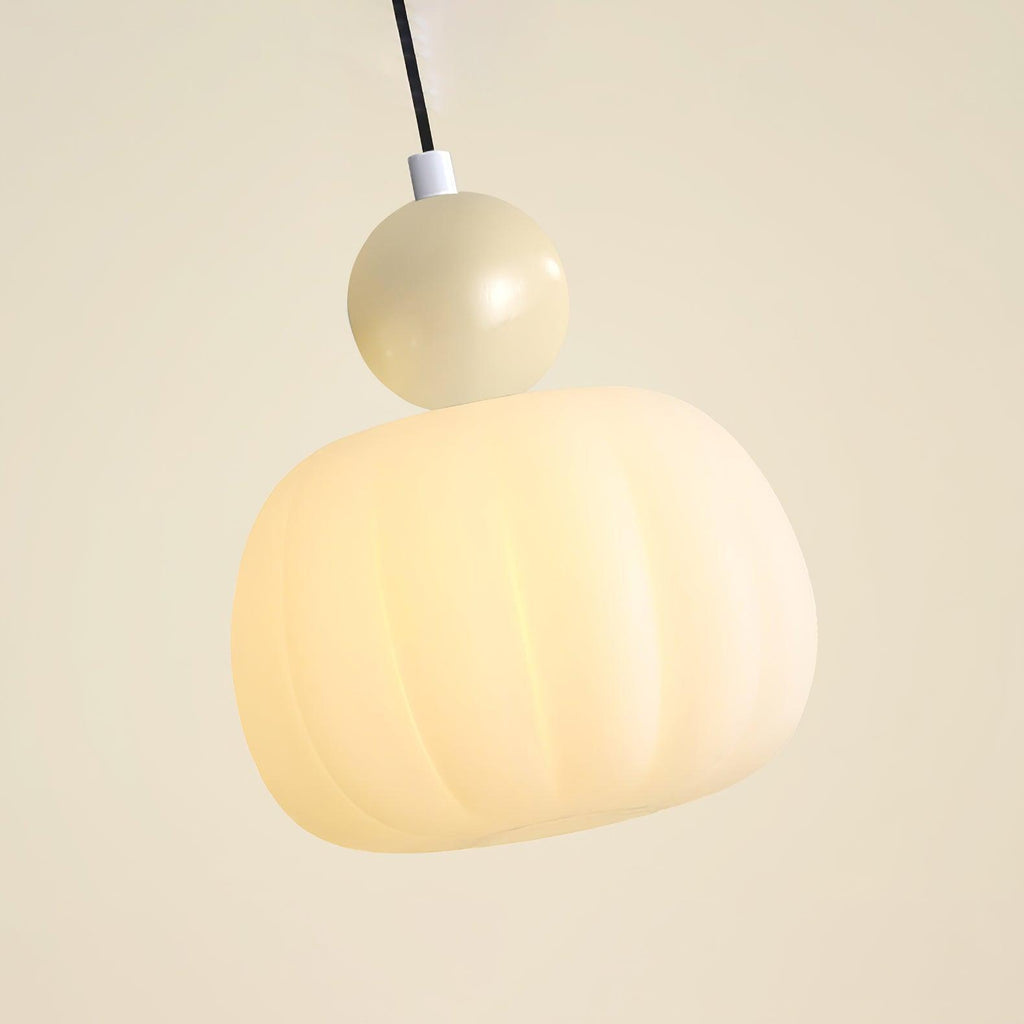 Yedra Organic Round Acrylic Pendant Lamp