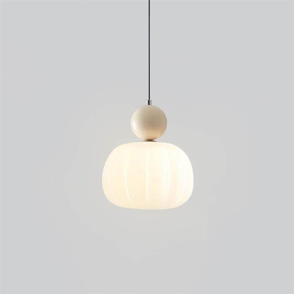 Yedra Organic Round Acrylic Pendant Lamp