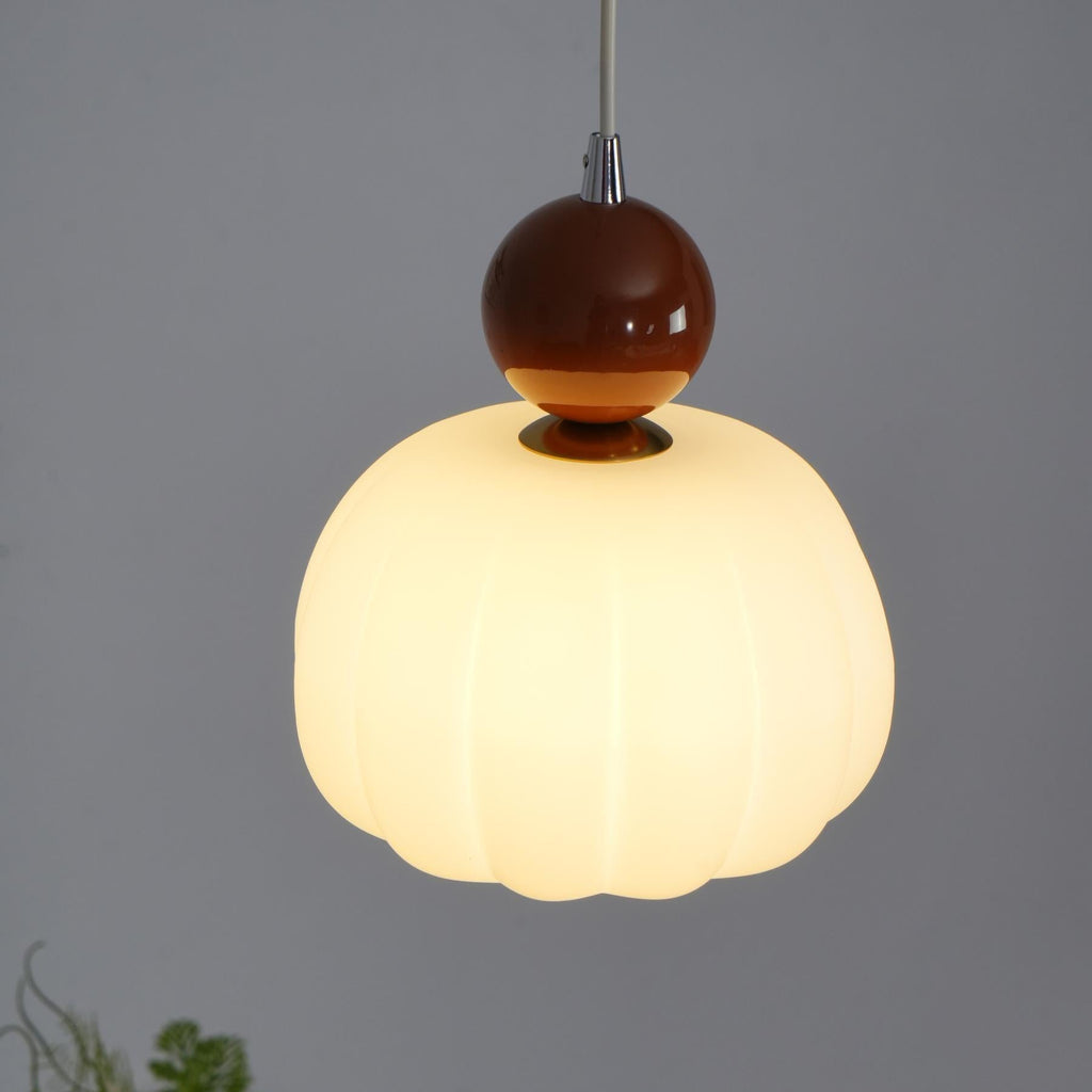 Yedra Organic Round Acrylic Pendant Lamp