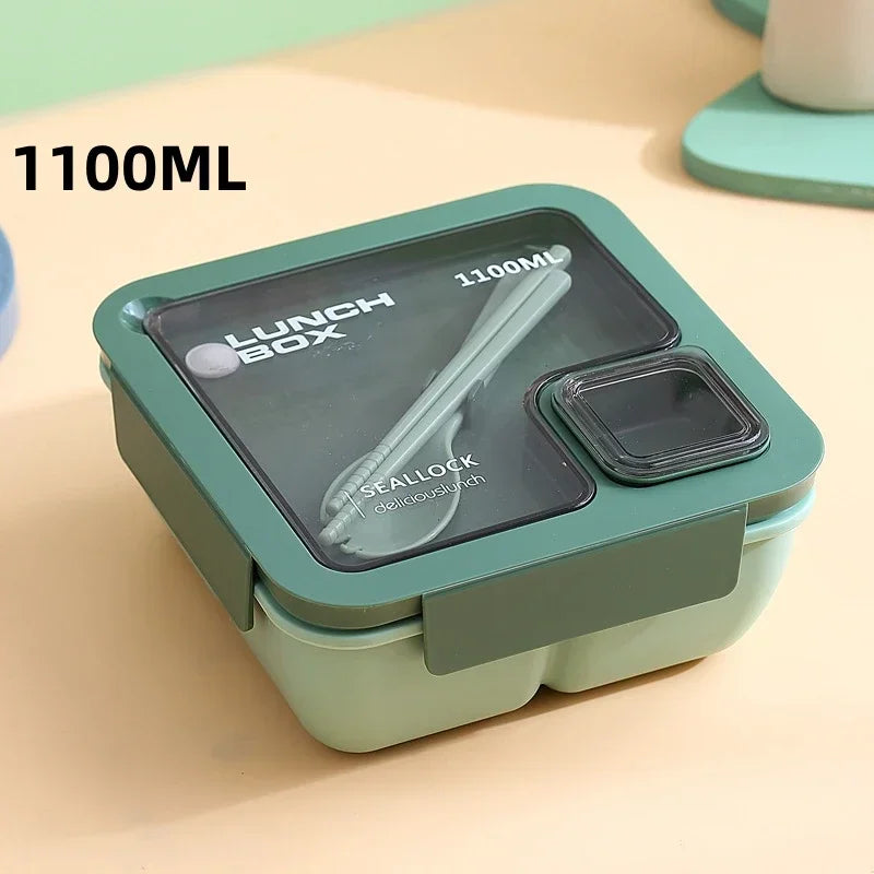 BentoGo Leak-Proof Lunch Box with Cutlery