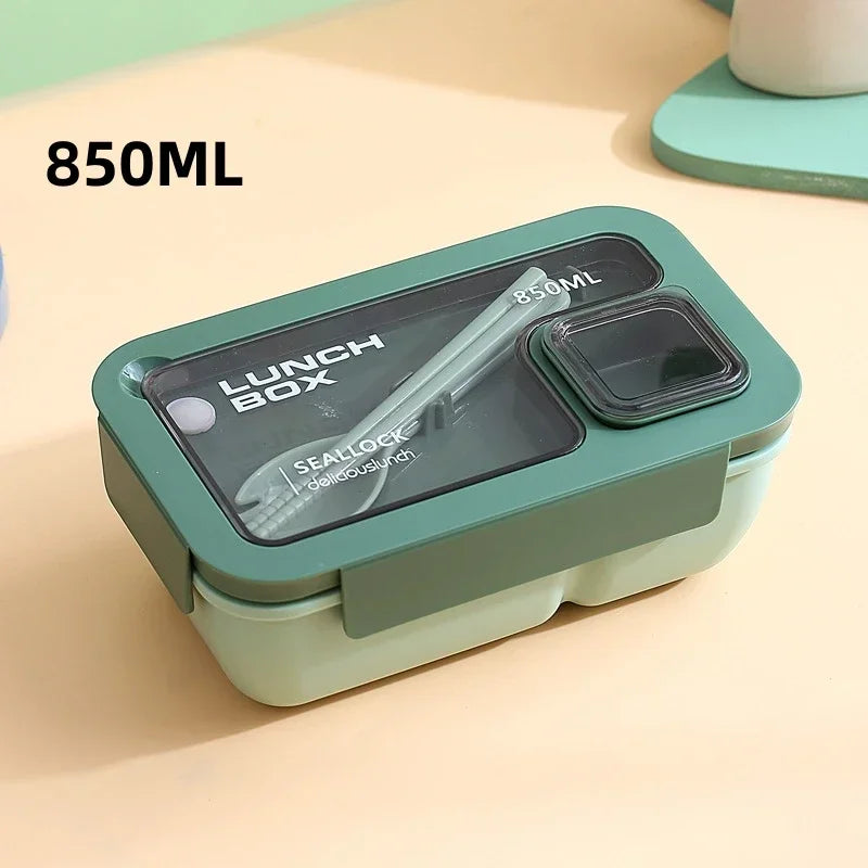 BentoGo Leak-Proof Lunch Box with Cutlery