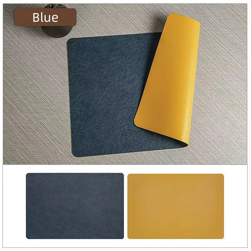 DuoMat Double-Sided Faux Leather Placemats
