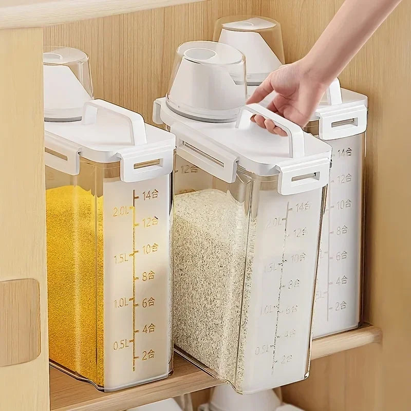 Airtight 2.5L Grain Storage Container