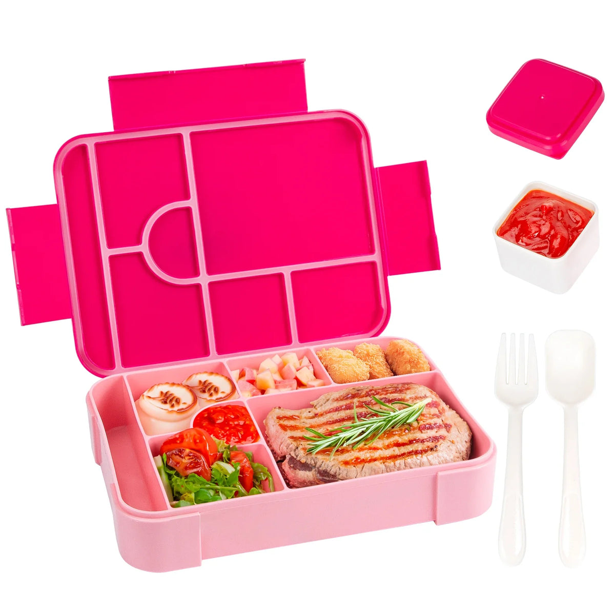 BentoMax 1330ml Leak-Proof Bento Lunch Box