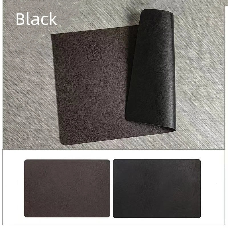 DuoMat Double-Sided Faux Leather Placemats