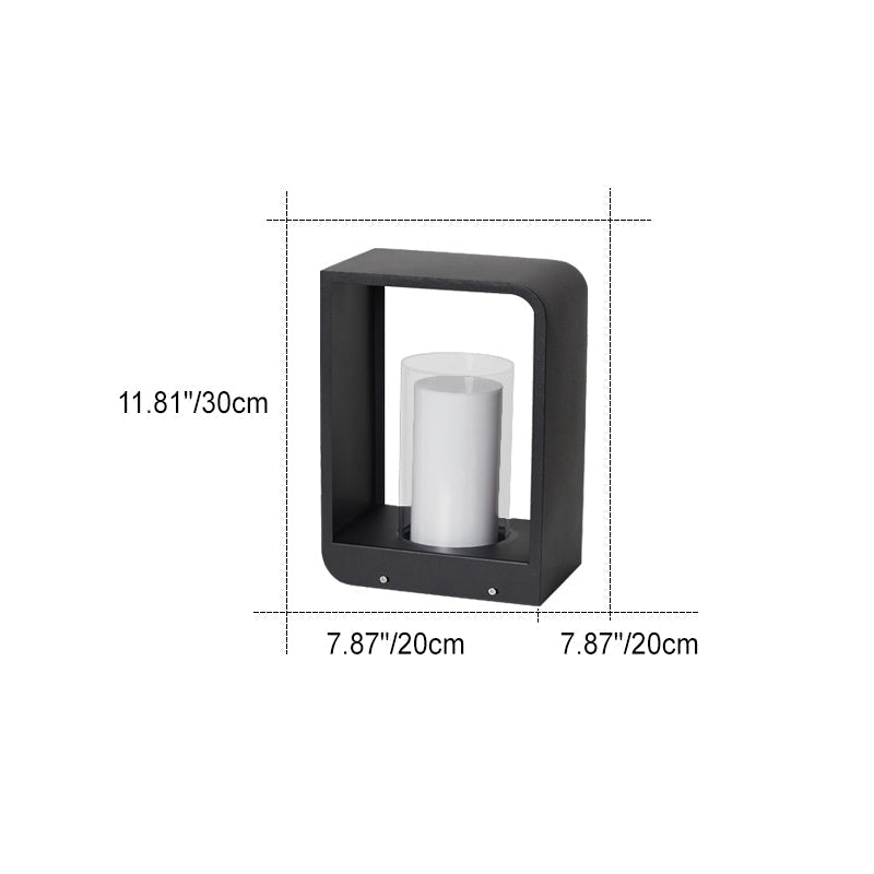 Modern Square Waterproof Solar LED Light