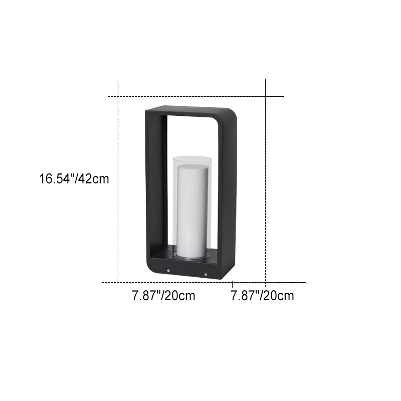 Modern Square Waterproof Solar LED Light