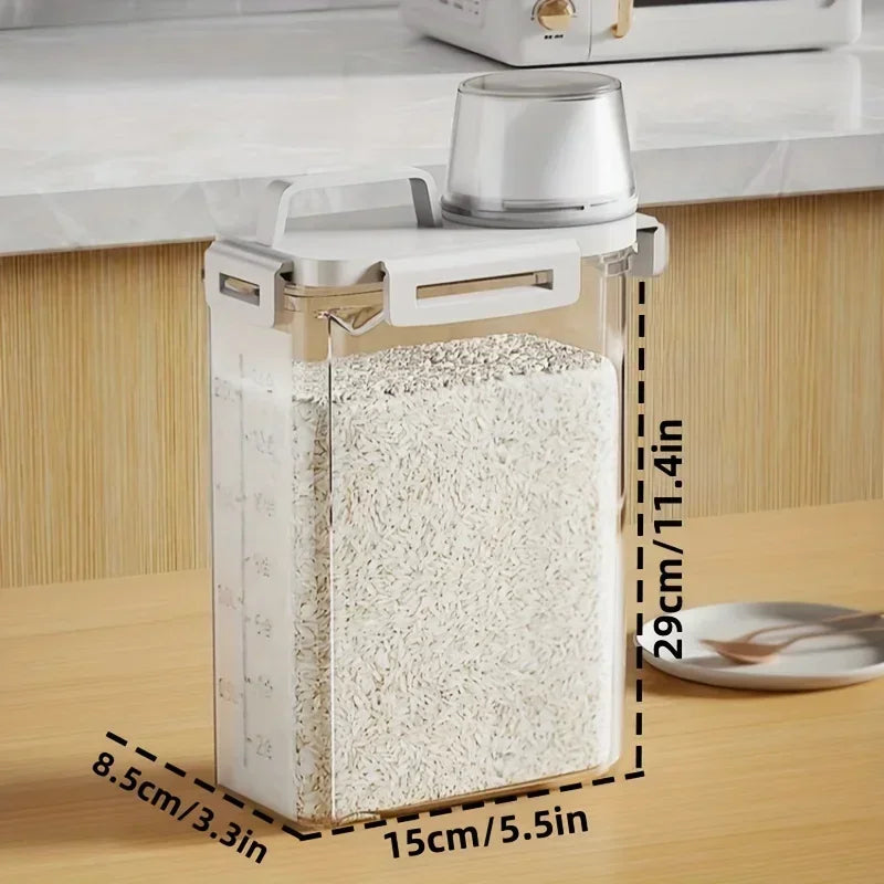 Airtight 2.5L Grain Storage Container