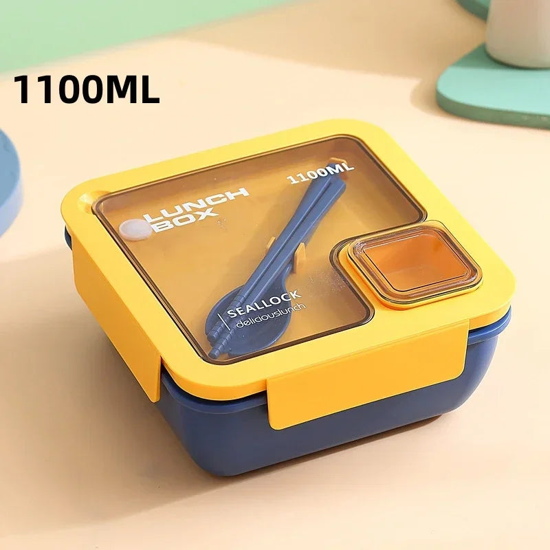 BentoGo Leak-Proof Lunch Box with Cutlery