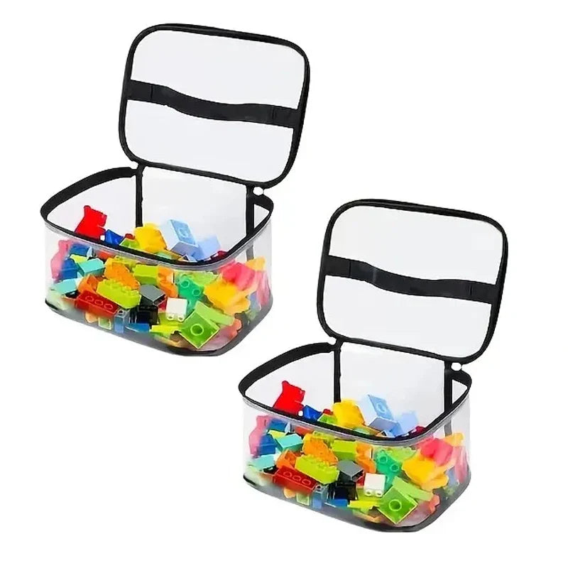 Transparent Mesh Toy Storage Bag, Large