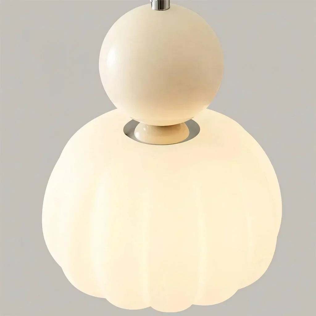 Nordic Pumpkin LED Pendant Light
