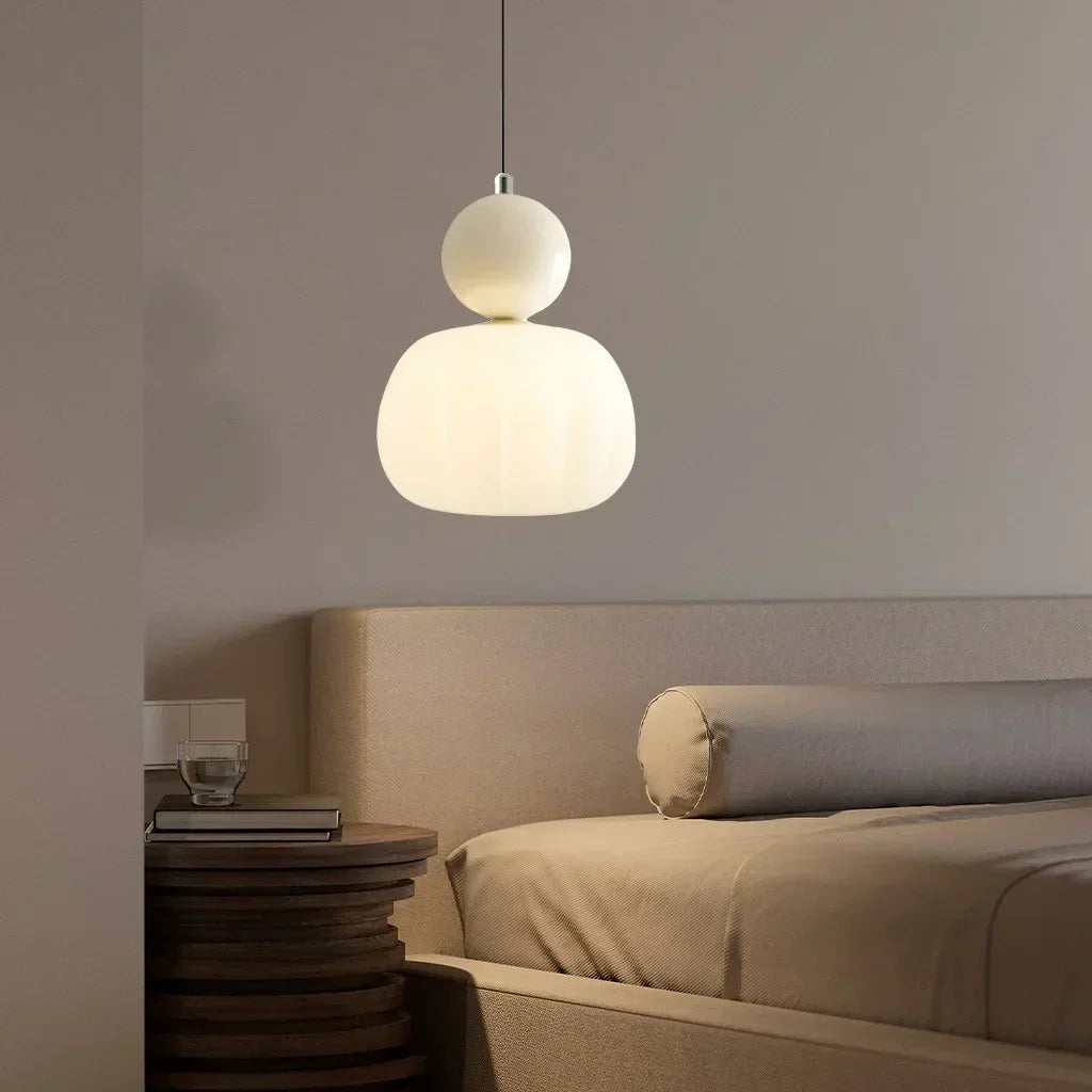 Nordic Pumpkin LED Pendant Light