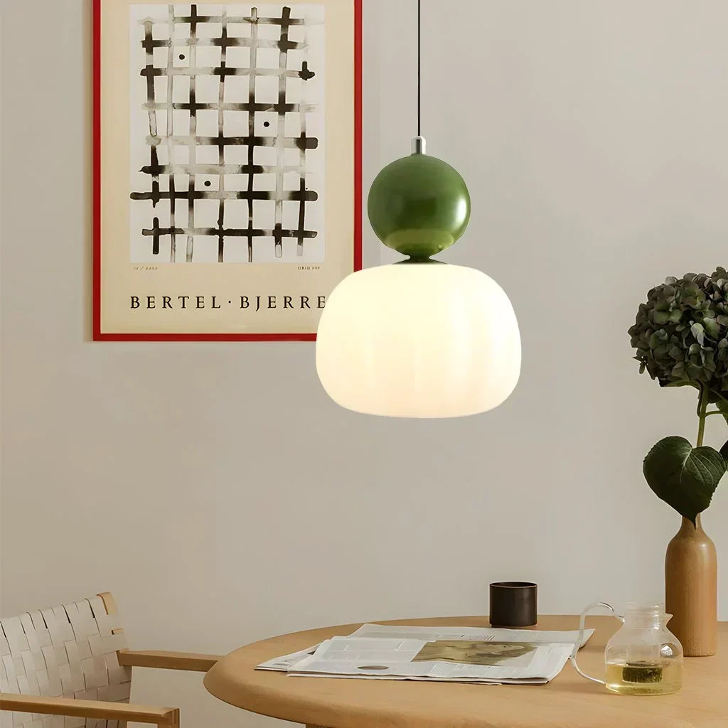 Nordic Pumpkin LED Pendant Light