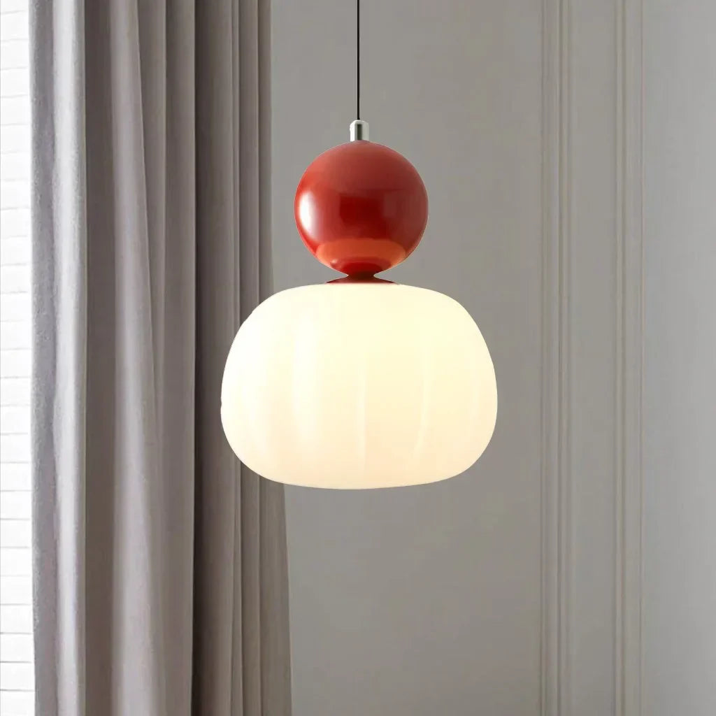 Nordic Pumpkin LED Pendant Light