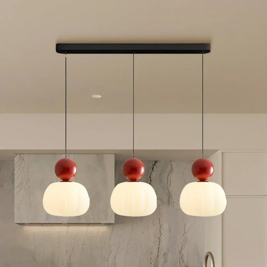 Nordic Pumpkin LED Pendant Light