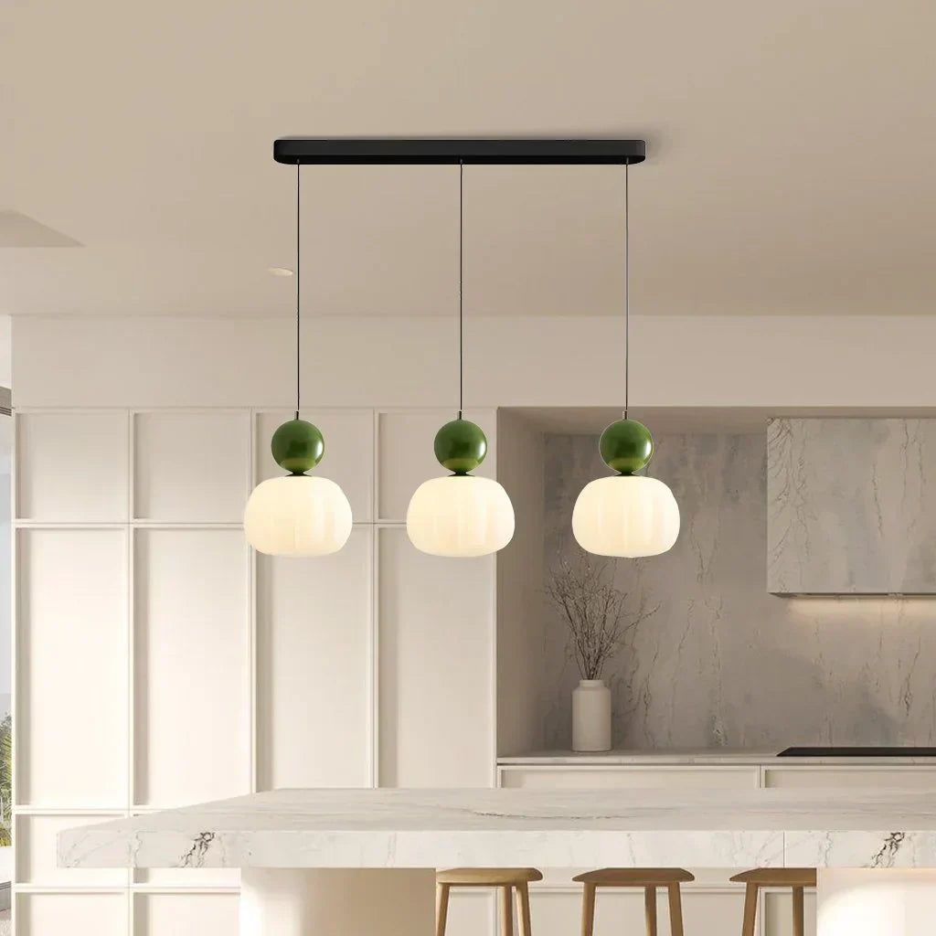 Nordic Pumpkin LED Pendant Light