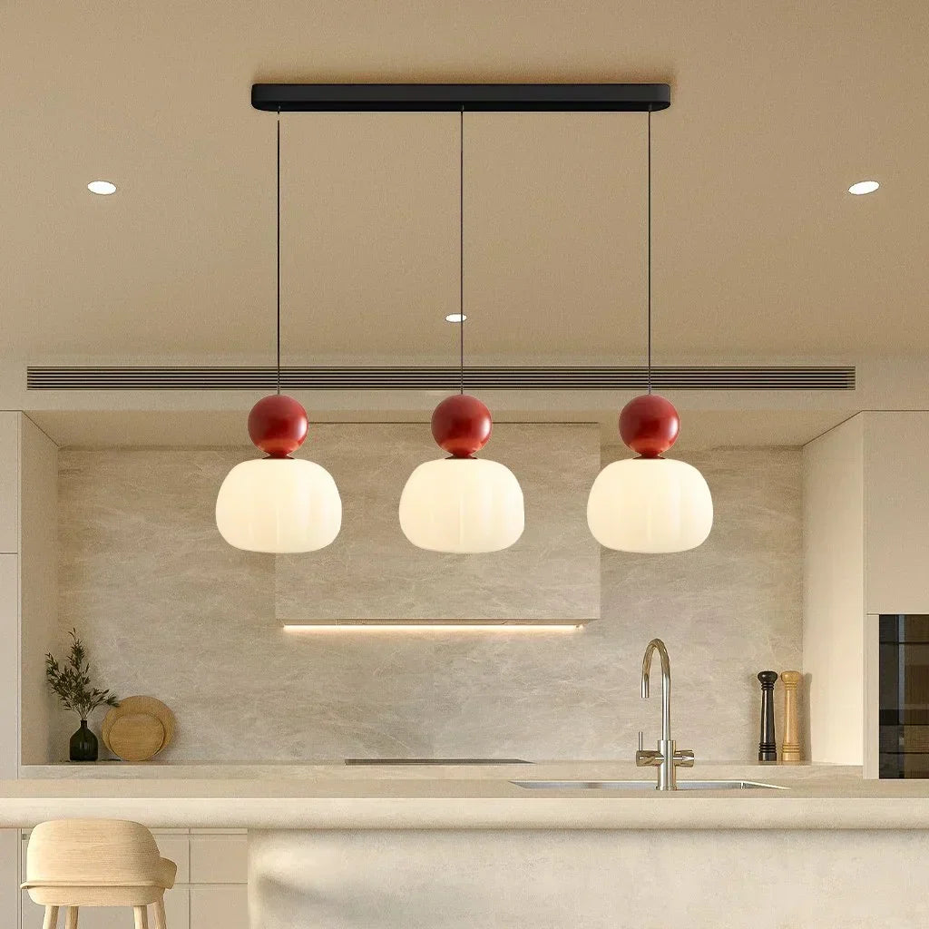 Nordic Pumpkin LED Pendant Light