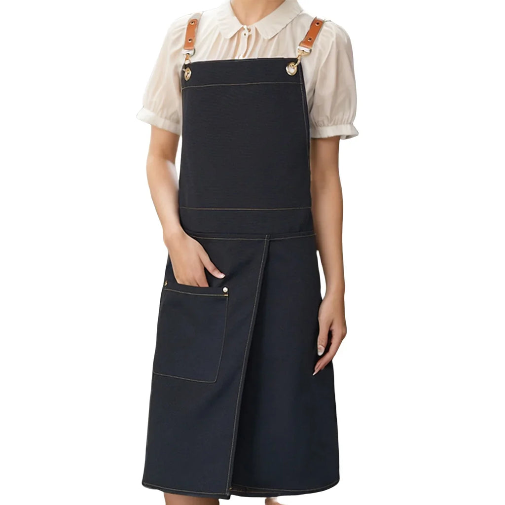 WorkEase Waterproof Canvas Split Apron