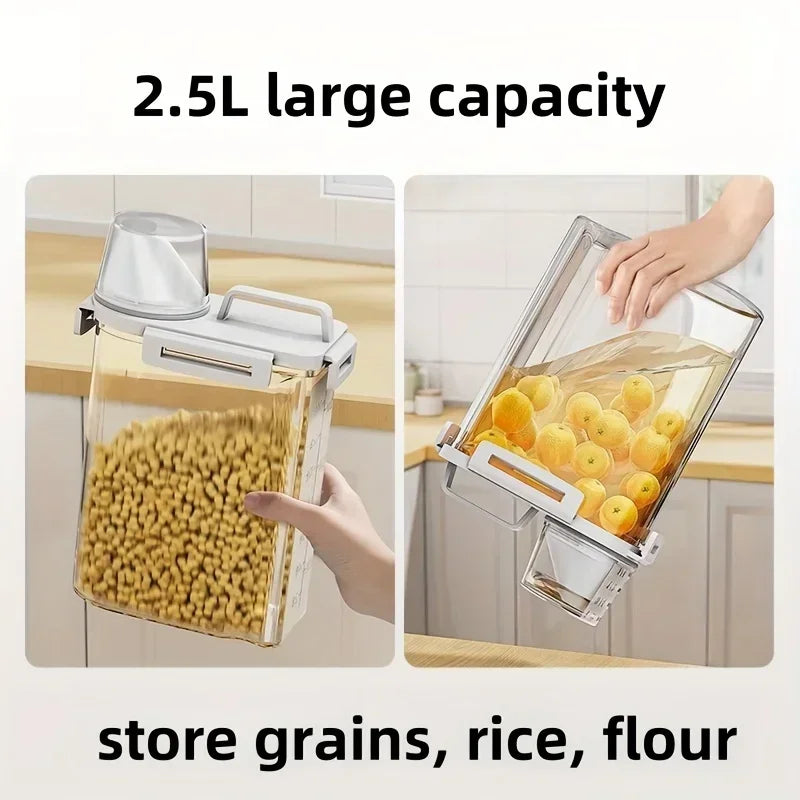 Airtight 2.5L Grain Storage Container