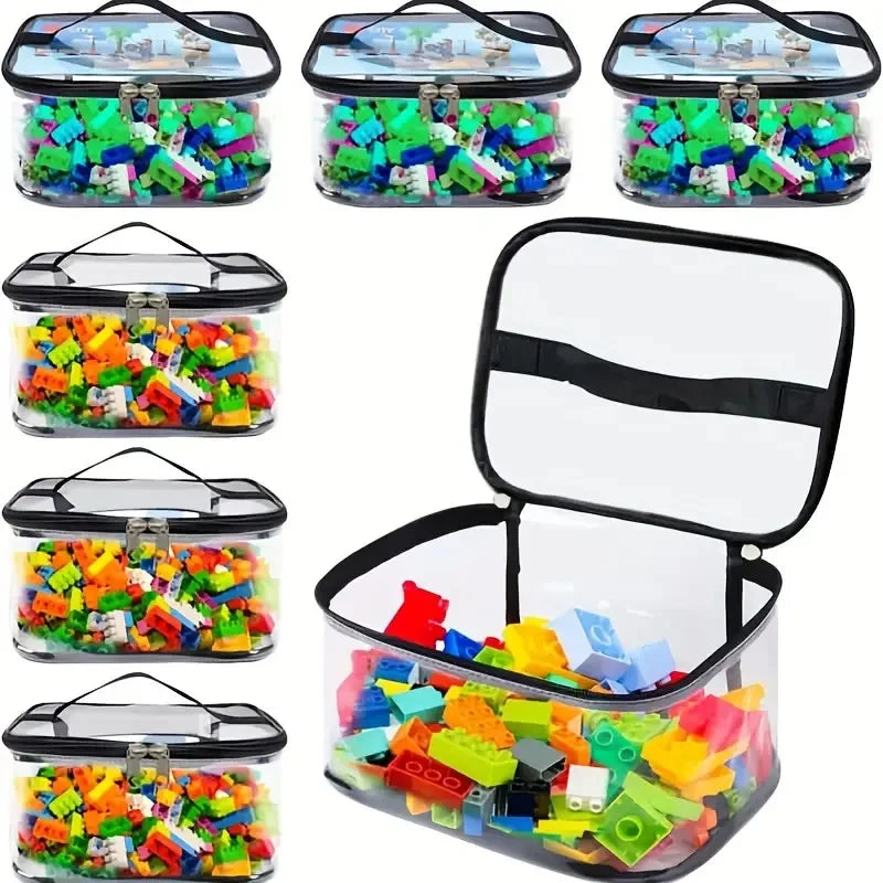 Transparent Mesh Toy Storage Bag, Large