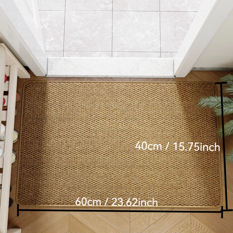 Faux Jute Outdoor Doormat
