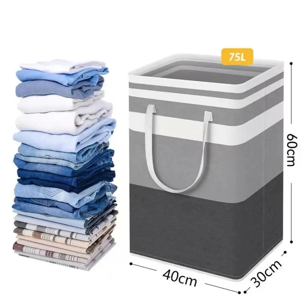 Lauva 75L Waterproof Foldable Laundry Basket