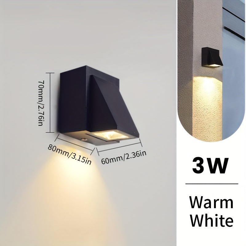 3W and 6W Waterproof LED Outdoor Wall Light