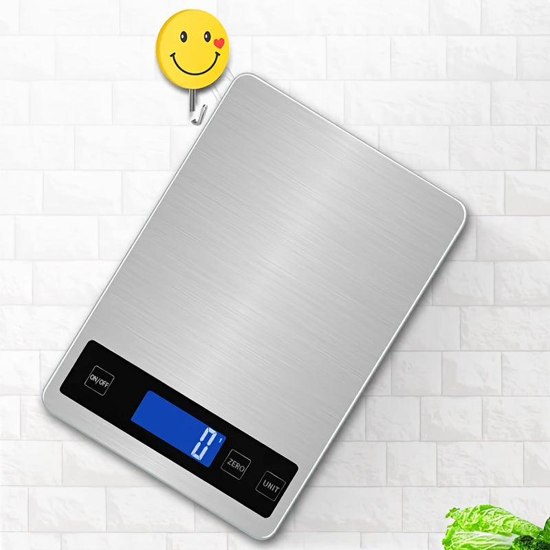 15kg Digital Kitchen Scale, USB Rechargeable