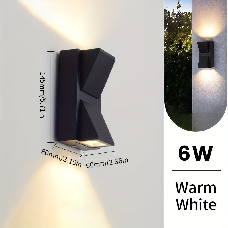 3W and 6W Waterproof LED Outdoor Wall Light