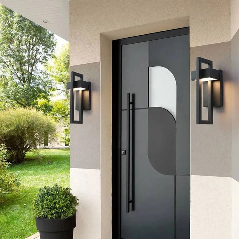 Scandinavian Aluminium LED Outdoor Wall Lamp