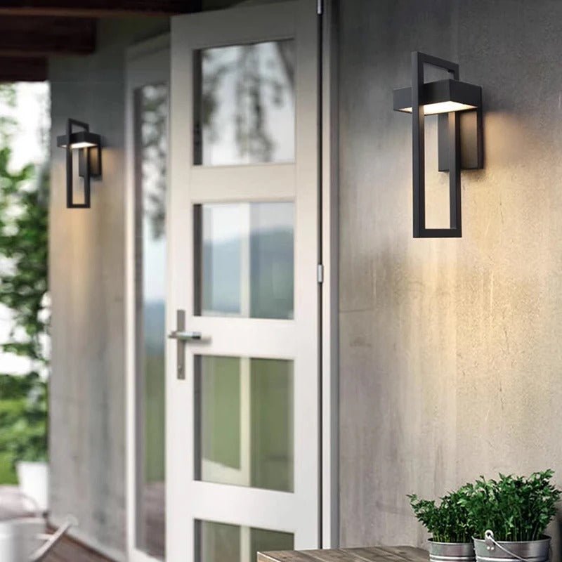 Scandinavian Aluminium LED Outdoor Wall Lamp