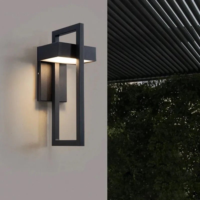 Scandinavian Aluminium LED Outdoor Wall Lamp