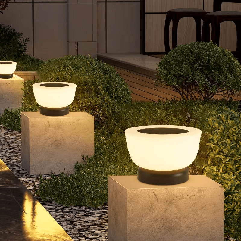 Solar Landing Light, Outdoor Pathway Lamp