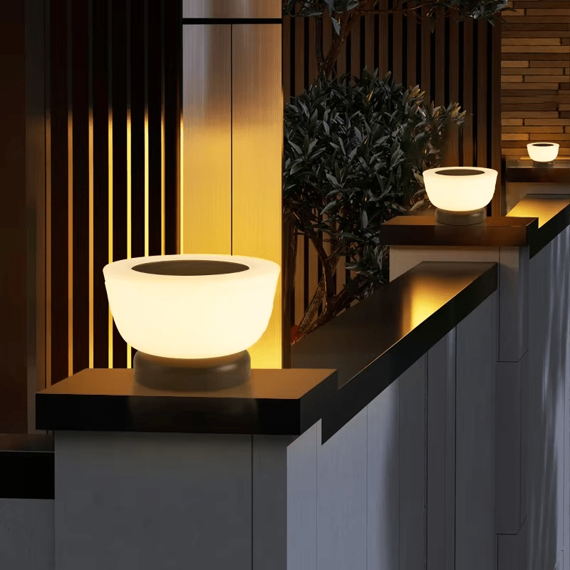 Solar Landing Light, Outdoor Pathway Lamp
