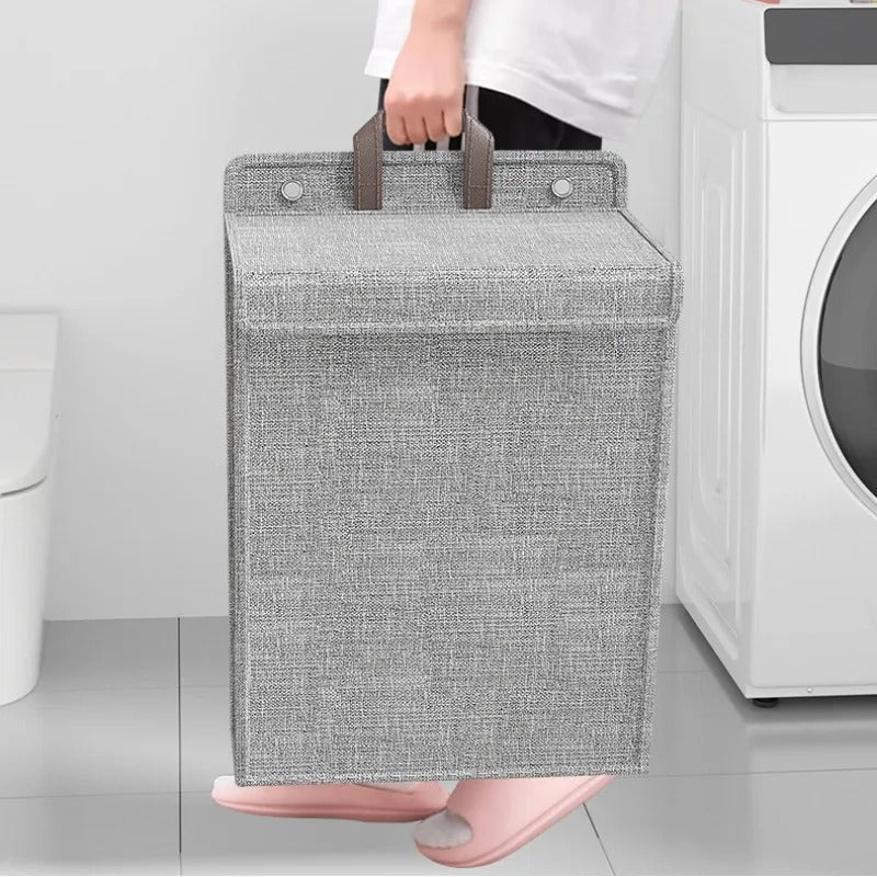 Wallora Foldable Wall-Mounted Laundry Basket