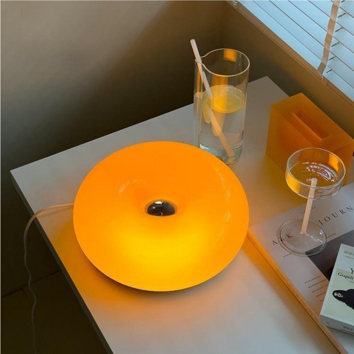 Bauhaus Donut LED Table and Wall Light